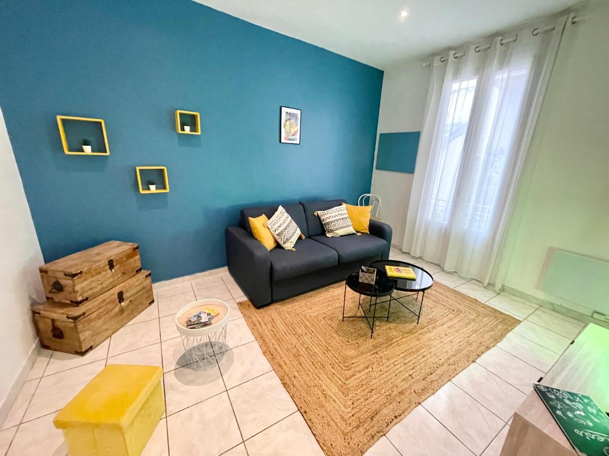 Joli Appartement Spacieux A 3 Min A Pied De La Mer Nicea Zewnętrze zdjęcie